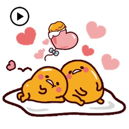 Animated Gudetama Egg Sticker