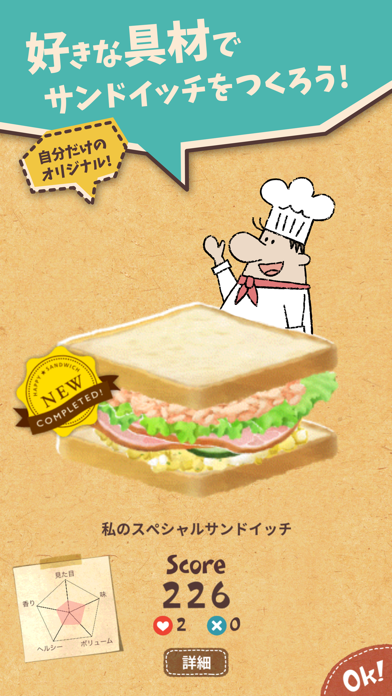 Happy Sandwich Cafe screenshot1