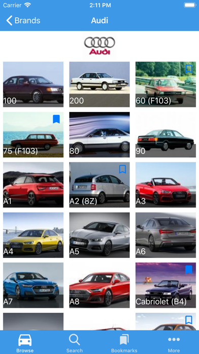 Cars Database screenshot 2
