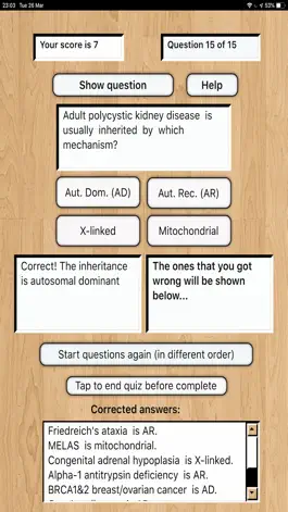 Game screenshot Genetics Inheritance Quiz A hack