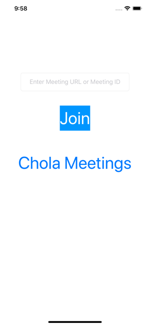 Chola Meetings