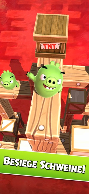 Angry Birds AR: Isle of Pigs Screenshot