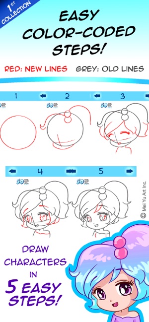 Draw 50 Anime Manga Lessons(圖3)-速報App