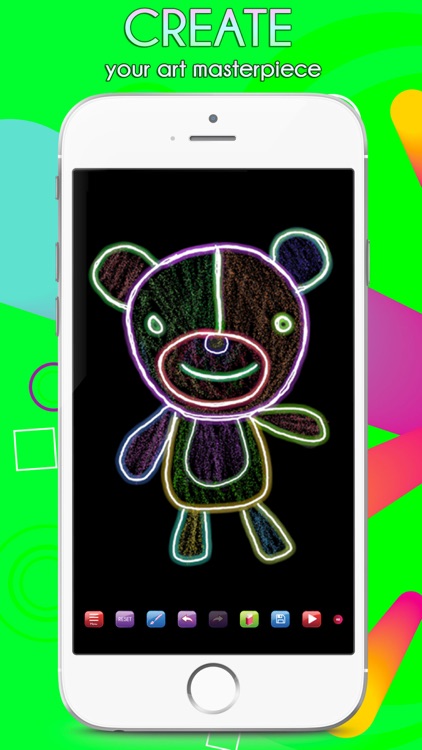 Glowii: Easy Neon Doodle Draw