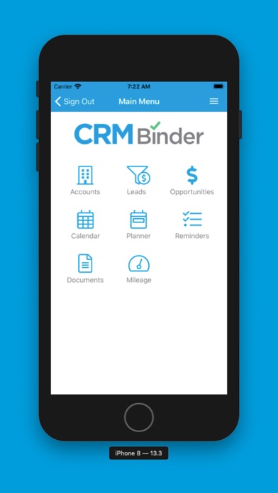 Screenshot #1 pour CRM Binder