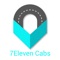 The 7Eleven Cabs app allows the passenger to book a cab easily using internet data by providing the details of pickup and drop location