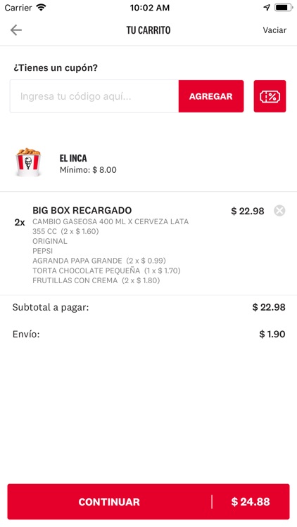 KFC APP screenshot-6