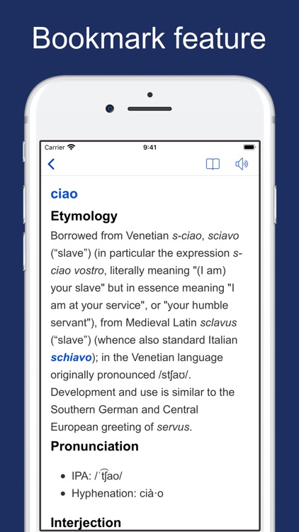 Italian Etymology Dictionary