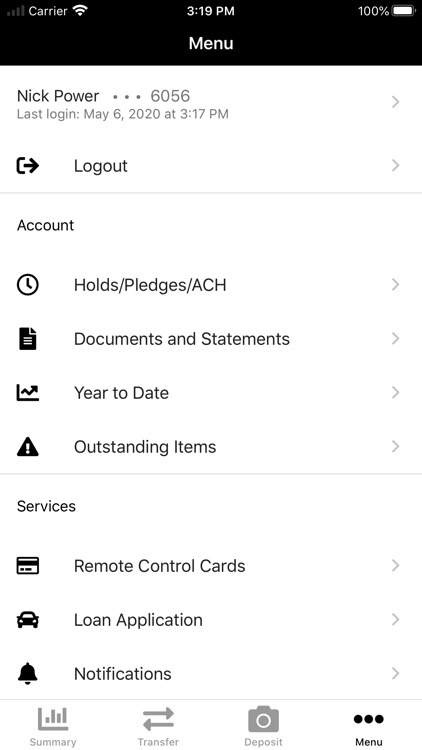 Alpine Credit Union Mobile App screenshot-4