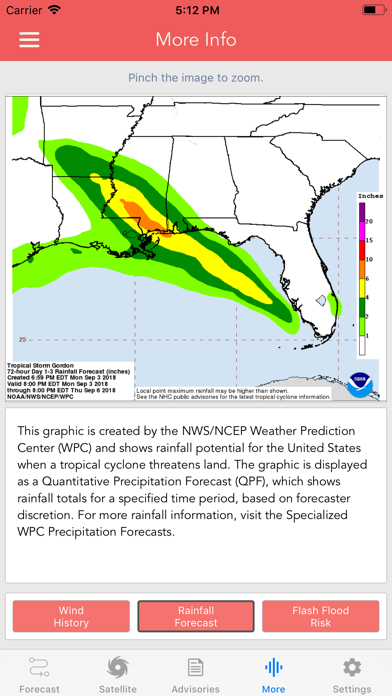 National Hurricane Center Data Screenshot 9