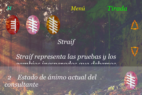 Ogham Oracle screenshot 2