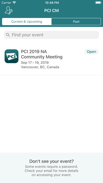 PCI Community Meeting