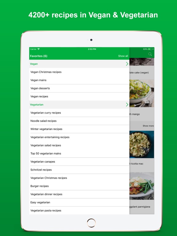 Vegan Recipes - Healthy Foodのおすすめ画像3