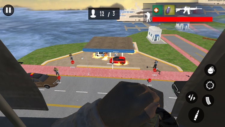 Air Sky Shooting FPS Mission screenshot-3