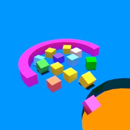 Sticky 3D - Collect Cubes