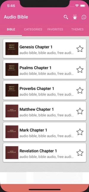 Audio Bible - King James Bible(圖3)-速報App