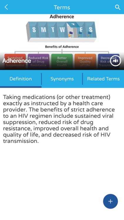 AIDSinfo HIV/AIDS Glossary