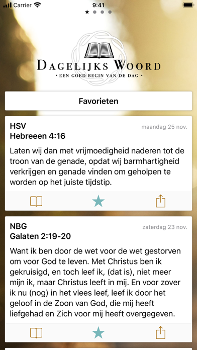 How to cancel & delete Dagelijks Woord — Bijbeltekst from iphone & ipad 2