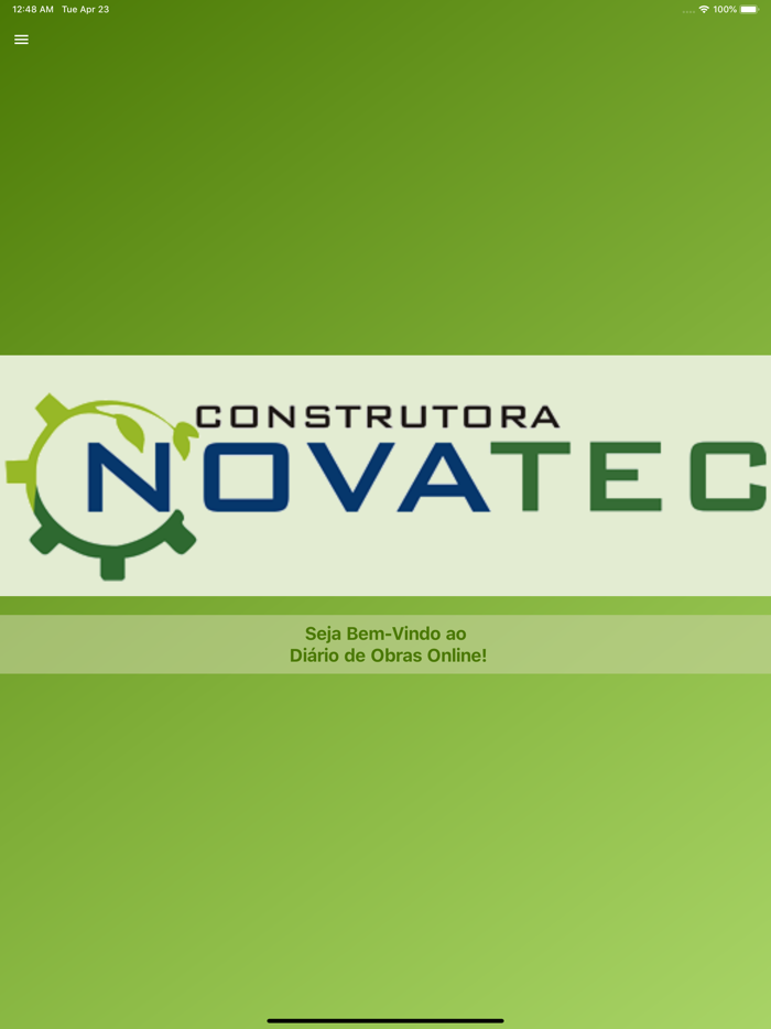 NovaTec - Diário de Obras
