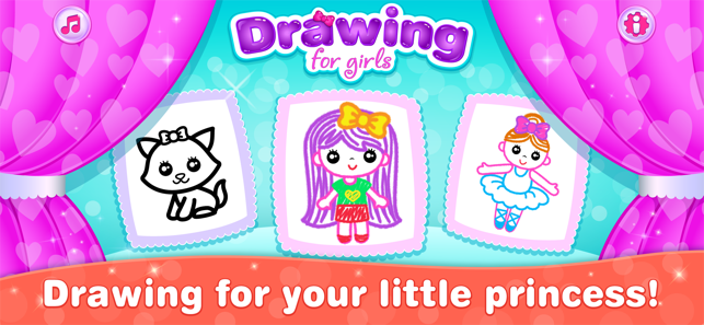 Kids Drawing Games for Girls 6