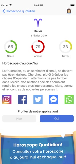 Horoscope Du Jour Zodiaque Dans L App Store