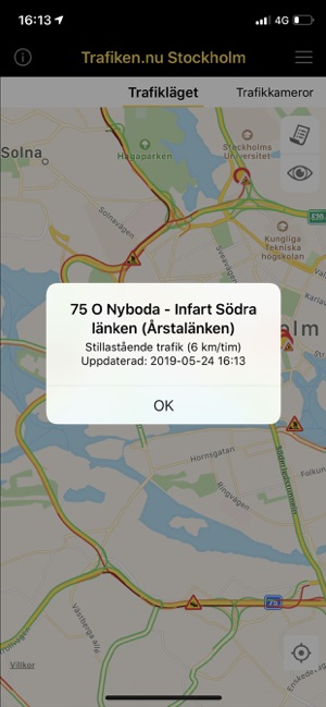 Trafiken.nu Stockholm(圖4)-速報App