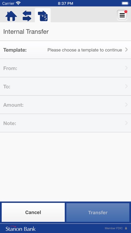 Starion Bank’s Business Mobile screenshot-5