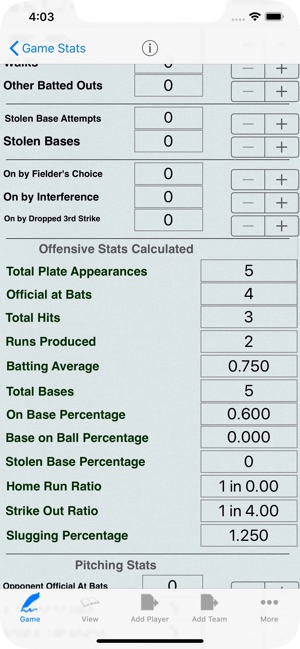 Baseball Player Stats Tracker(圖2)-速報App