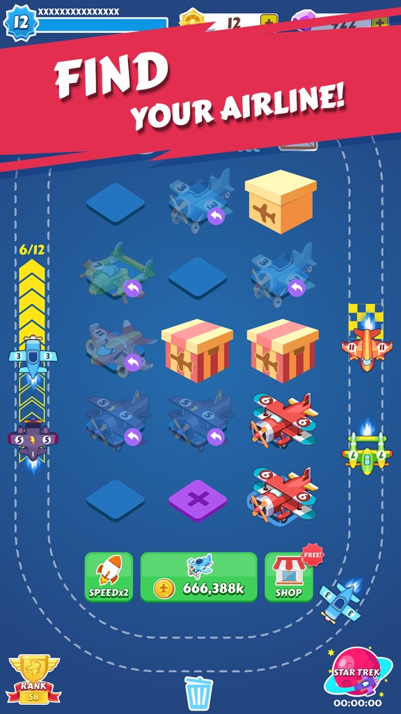 【图】Merge Plane – Best Idle Game(截图1) 【图】Merge Plane – Best Idle Game(截图1)