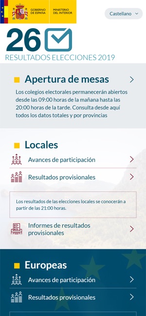 26M Elecciones 2019(圖1)-速報App