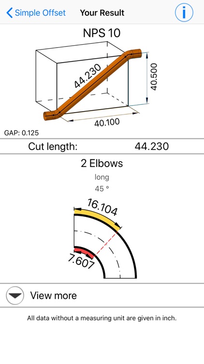 Offset Calc App ANSI screenshot-3