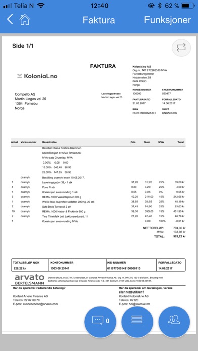 How to cancel & delete Compello Invoice Approval from iphone & ipad 4