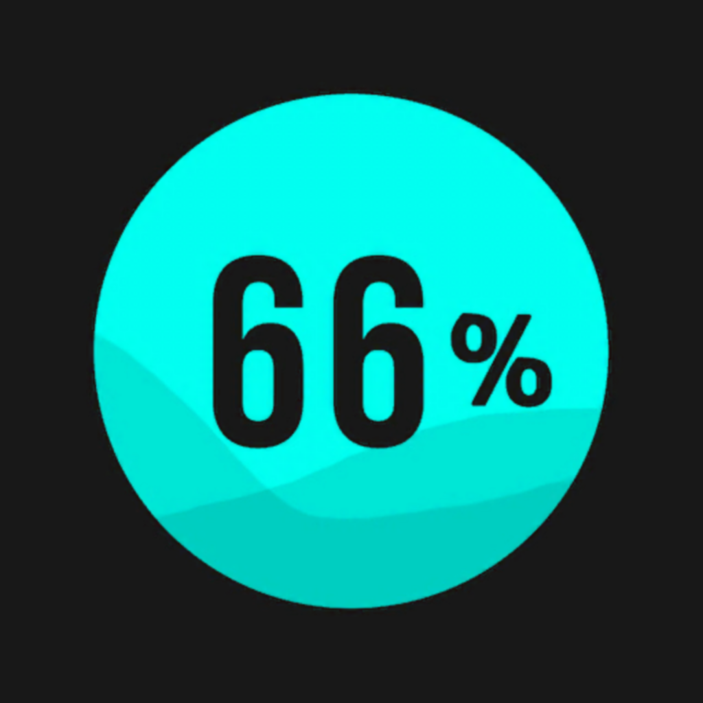 Filling: fill 66% of the level App Icon