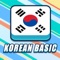 "The application of learning Korean communicate with common sentence patterns along with the meaning interpretation, spelling transcriptions and real sounds supports people who start learning Korean or the people who prepare for travelling or learning and working in Korean