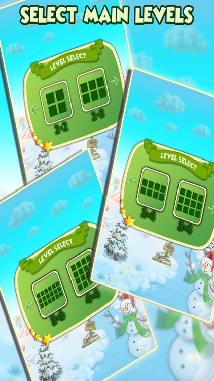 Match Santa Cards Game
