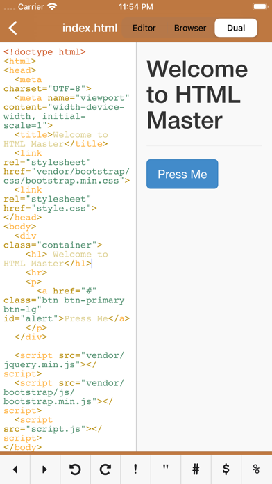 HTML Master - Editor & Viewer screenshot 2