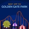 Golden Gate Park stretches across the city of San Francisco for over 3 miles and over 1000 acres of public land