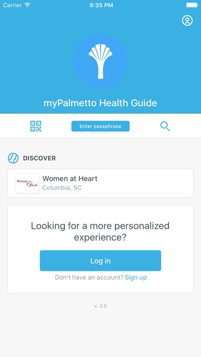 myPalmetto Health Guide screenshot 2