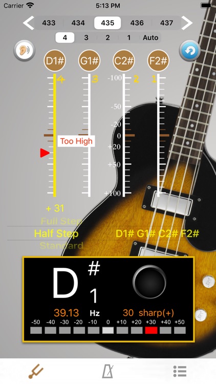 BassTuner - Tuner Bass Guitar