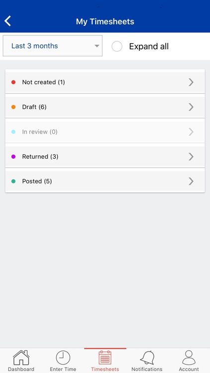 Oasys Timesheet Management