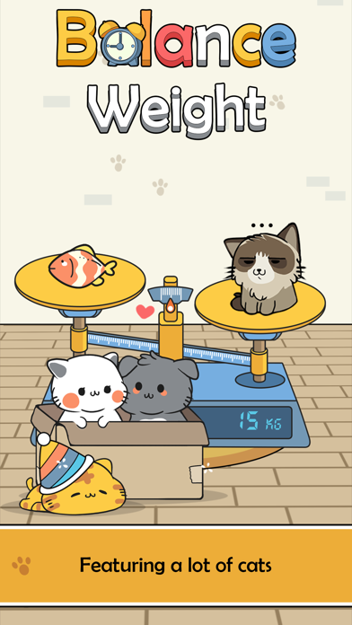 Balance Weight - Cat Puzzle screenshot 2