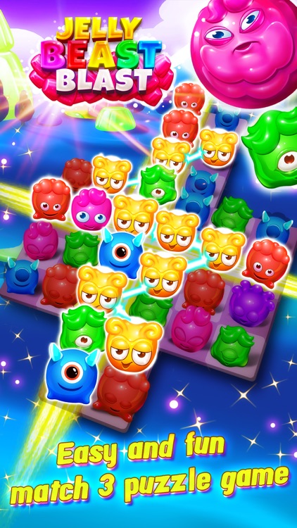 Jelly Beast Blast - Line games