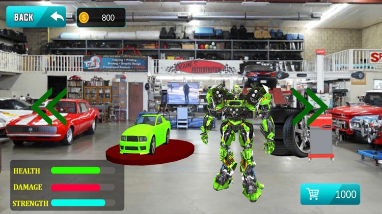 Mech Warrior Robot Transformer screenshot-3
