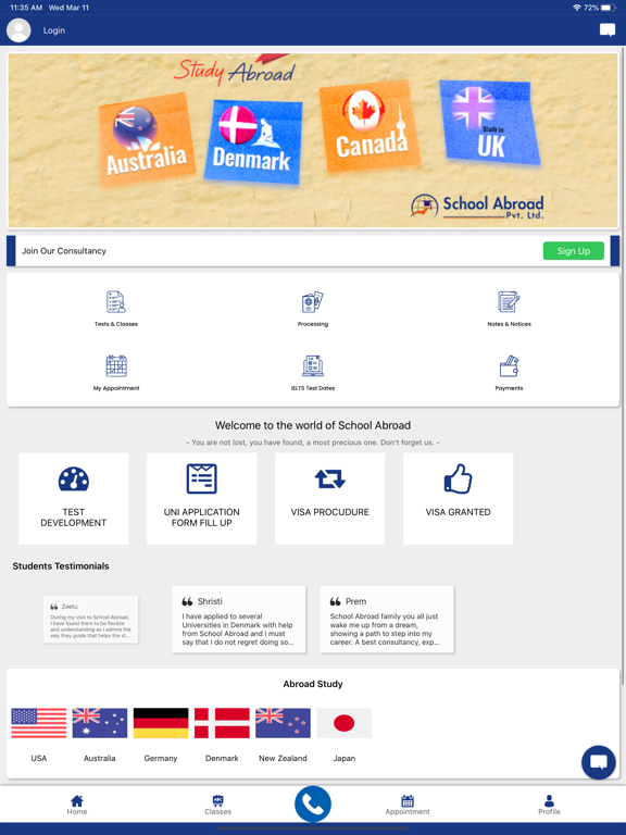 Screenshot #4 pour School Abroad