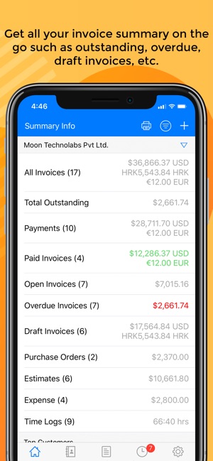 Moon Invoice – Easy Invoicing(圖8)-速報App