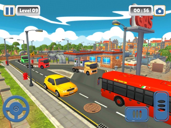 Cargo Truck Toon City Simulato screenshot 4