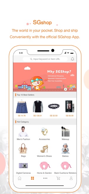 SGshop - Cross-border Shopping