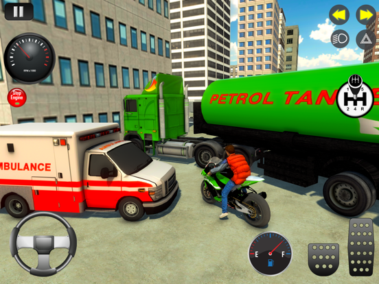 Real Service Truck Drive City screenshot 3