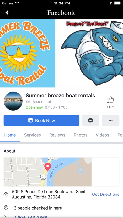Summer Breeze Boat Rental screenshot 3
