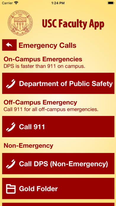 USC Faculty App screenshot 3
